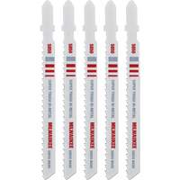 Lame de scie sauteuse, Bim&eacute;tal, Tige en T, 4" lo, 8 dents par pouce Oxford Builders Supplies Inc