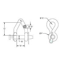 Campbell&reg; Short Body Twisted Clevis Oxford Builders Supplies Inc
