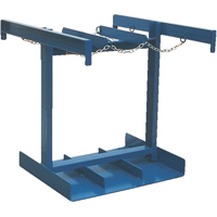 Chariot pour bouteilles, Roues Caoutchouc, Base de 35" la x 38" lo, 500 lb Oxford Builders Supplies Inc