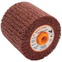 ALLSTEEL Blendex Surface Conditioning Drum, 4-1/4" Dia. x 4" W, 5/8"-11 Arbor, Coarse Grit Oxford Builders Supplies Inc