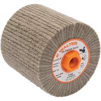 ALLSTEEL Blendex Surface Conditioning Drum, 4-1/4" Dia. x 4" W, 5/8"-11 Arbor, Fine Grit Oxford Builders Supplies Inc