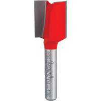 Router Bit - Double Flute Straight Bit, 5/8" Dia., 7/8" H, 2-1/8" L, 1/4" Shank Oxford Builders Supplies Inc