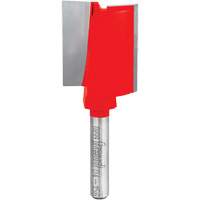 Router Bit - Double Flute Straight Bit, 1" Dia., 3/4" H, 2-9/16" L, 1/4" Shank Oxford Builders Supplies Inc