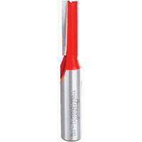 Router Bit - Double Flute Straight Bit, 3/8" Dia., 1" H, 2-7/8" L Oxford Builders Supplies Inc
