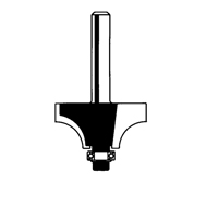 Router Bit - Beading Bit, 5/8" Dia., 1/4" Shank Oxford Builders Supplies Inc
