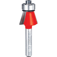 Router Bit - Chamfer Bit, 23/32" Dia., 1/4" Shank Oxford Builders Supplies Inc