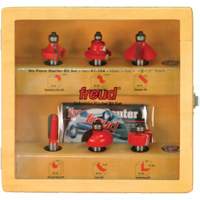 Starter Router Bit Set with 1/2" Shanks Oxford Builders Supplies Inc