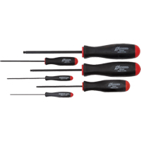 Ball Driver Screwdriver Sets - Metric, 6 Pcs. Oxford Builders Supplies Inc