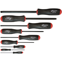Ball Driver Screwdriver Sets - Metric, 9 Pcs. Oxford Builders Supplies Inc