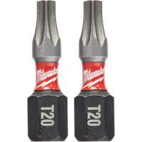 Forets &agrave; chocs Shockwave, Torx, T-20, Prise 1/4" Oxford Builders Supplies Inc