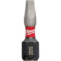 Foret &agrave; chocs Shockwave, Carr&eacute;e, #2, Prise 1/4" Oxford Builders Supplies Inc