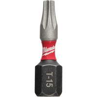 Foret &agrave; chocs Shockwave, Torx, T-15, Prise 1/4" Oxford Builders Supplies Inc