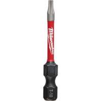 Shockwave Impact Duty Power Bit, Torx, T-10 Tip, 2" Length Oxford Builders Supplies Inc