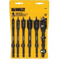 Heavy-Duty Spade Bit Set, 6 Pieces Oxford Builders Supplies Inc