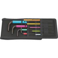 Hex Plus Key Set in a Pouch, 9 Pcs., Imperial Oxford Builders Supplies Inc
