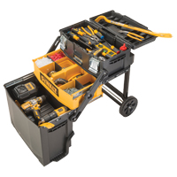 Multi-level Workshop, 16-3/16" W x 21-1/2" D x 28-13/16" H, Black Oxford Builders Supplies Inc