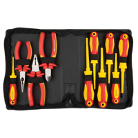 Insulated Tool Set, 1000 V, 10 Pcs Oxford Builders Supplies Inc