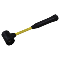 Soft Face Hammer, 16 oz. Head Weight, 12-1/2" L Oxford Builders Supplies Inc