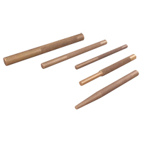 Brass Punch Set, 5 Pieces Oxford Builders Supplies Inc
