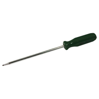 Tournevis &agrave; pointe carr&eacute;e, Tige de #1, Ronde, 12-1/4" lo, Prise en Plastique Oxford Builders Supplies Inc