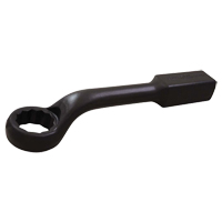 Cl&eacute; polygonale &agrave; choc, 12 pans, 27 mm, d&eacute;cal&eacute;es de 45°, Fini Oxyde noir Oxford Builders Supplies Inc