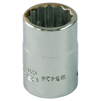 Socket, 24 mm, 3/4" Drive, 12 Points Oxford Builders Supplies Inc
