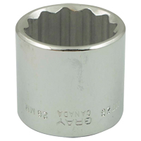 Socket, 6 mm, 3/8" Drive, 12 Points Oxford Builders Supplies Inc