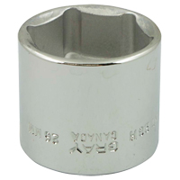 Socket, 15 mm, 3/8" Drive, 6 Points Oxford Builders Supplies Inc