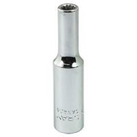 Socket, 3/16", 1/4" Drive, 12 Points Oxford Builders Supplies Inc