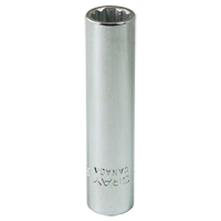 Socket, 5/16", 1/4" Drive, 12 Points Oxford Builders Supplies Inc