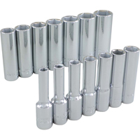 Jeu de douilles, 14 Mcx, Prise de 3/8", Profond Oxford Builders Supplies Inc