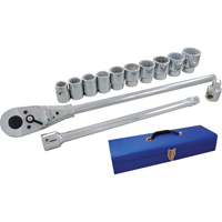 Jeu de douilles et accessoires, 15 Mcx, Prise de 3/4" Oxford Builders Supplies Inc