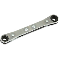 Flat Ratcheting Box Wrench, 1/4" Drive, Plain Handle Oxford Builders Supplies Inc