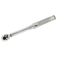 Micrometer Torque Wrench, Click, 1/4" Square Drive, 20 - 150 in-lbs. Oxford Builders Supplies Inc