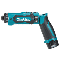 Cordless Drill/Driver Kit, Lithium-Ion, 7.2 V, 1/4" Chuck, 71 in-lbs Torque Oxford Builders Supplies Inc