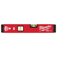 Redstick Level, Box, 1.33' L, Steel, 2, Magnetic Oxford Builders Supplies Inc