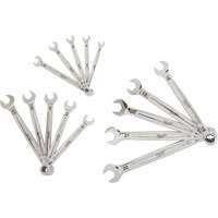Jeu de cl&eacute;s, Combinaison, 15 morceaux, M&eacute;trique Oxford Builders Supplies Inc