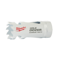 Scie avec dents au carbure Hole Dozer, 1", Profondeur de la coupe 1-3/5", Carbure Oxford Builders Supplies Inc
