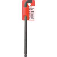 Long-Arm Hex Key Wrench, Ball End, 6 mm x 139 mm L, L Shape Oxford Builders Supplies Inc