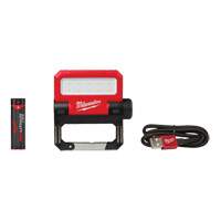 USB Rover Pivoting Flood Light, LED, 550 Lumens, Rechargeable Batteries Oxford Builders Supplies Inc