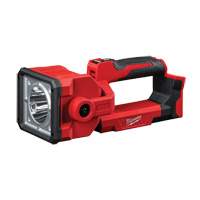 M18 Search Light, LED, 1250 Lumens, 7 Hrs. Run Time, Rechargeable Battery, Plastic Oxford Builders Supplies Inc