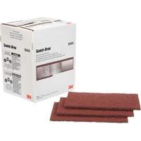 Tampon manuel tr&egrave;s robuste Scotch-Brite, Oxyde d'aluminium, 9" x 6", Grain Fin Oxford Builders Supplies Inc