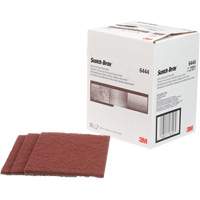 Tampon manuel tr&egrave;s robuste Scotch-Brite, Oxyde d'aluminium, 9" x 6", Grain Fin Oxford Builders Supplies Inc