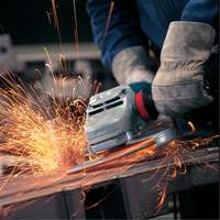 Large Angle Grinder with Rat Tail Handle, 7", 120 V, 15 A, 6500 RPM Oxford Builders Supplies Inc