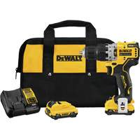 Xtreme Brushless Hammer Drill Kit, 12 V, 3/8", 250 UWO, 0-1500 RPM Oxford Builders Supplies Inc
