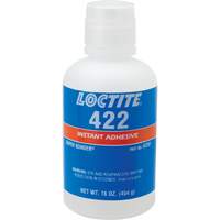 Adh&eacute;sif instantan&eacute; 422 Super Bonder, Transparent, Bouteille, 16 oz Oxford Builders Supplies Inc