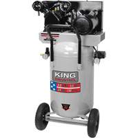 Compresseur &agrave; air, &eacute;lectrique, 24 gal. (29 gal. US), 150 PSI, 120/1/240/1 V Oxford Builders Supplies Inc