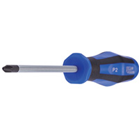 Phillips Screwdriver, #0, 5-3/8" L, Cushion Grip Handle Oxford Builders Supplies Inc