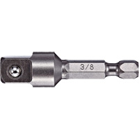 Adaptateur et rallonge, 1/4" Prise, Dimension m&acirc;le 3/8", Sph&eacute;rique, 2" lo Oxford Builders Supplies Inc