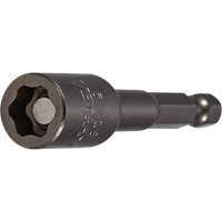 Lobular Nutsetter, 1/4" Tip, 1/4" Drive, 2-9/16" L, Magnetic Oxford Builders Supplies Inc